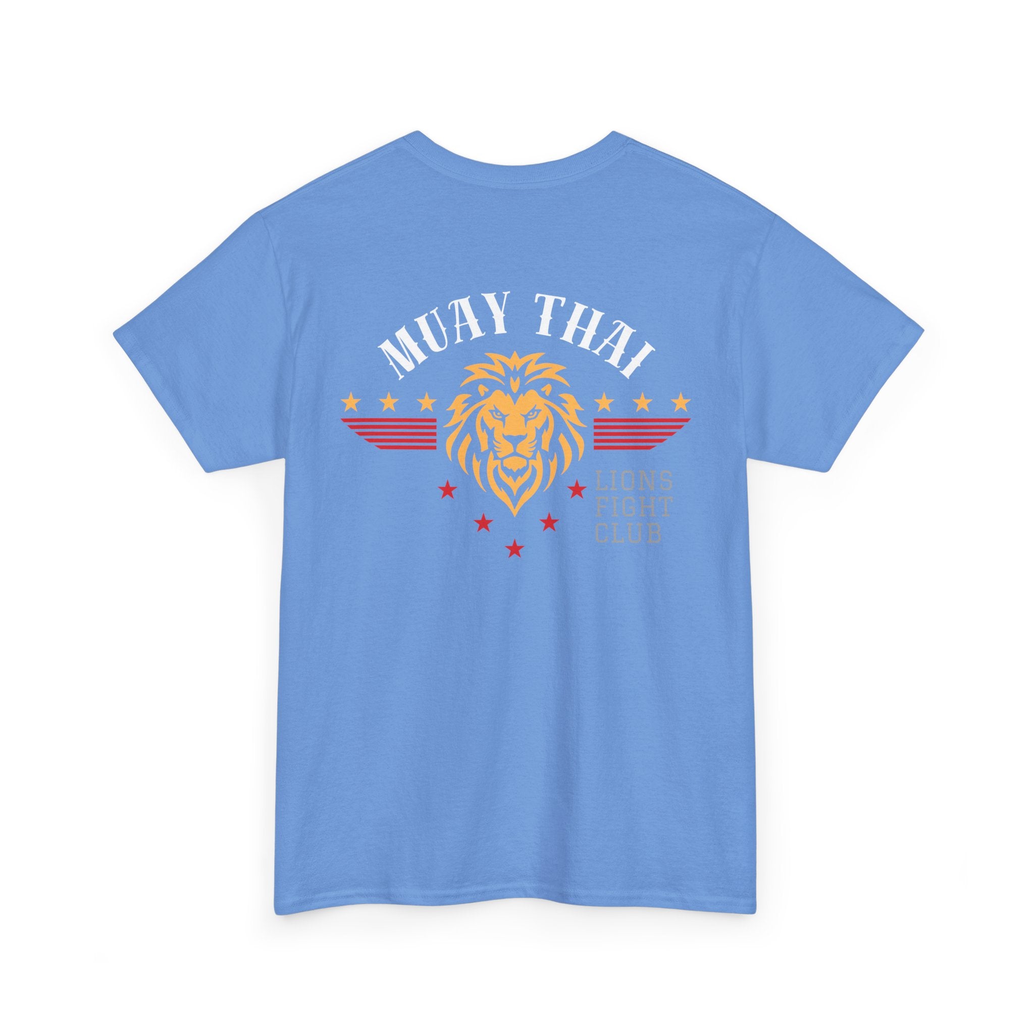 Lions Fight Club Tee — Vintage- Lion- Muay Thai- Back Print