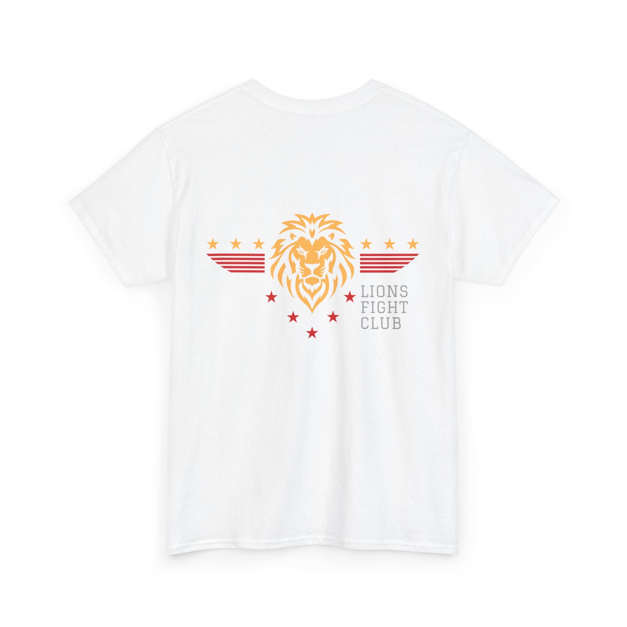 Lions Fight Club Tee — Vintage- Lion- Muay Thai- Back Print