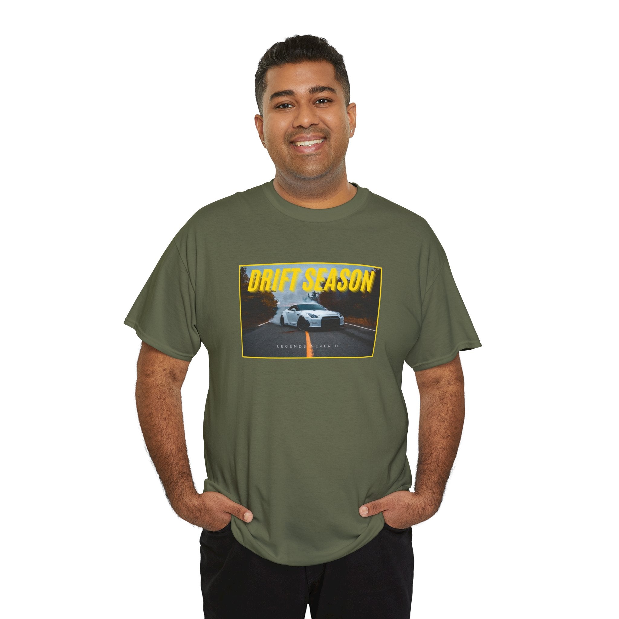 Drift Season Tee - Racing Car Graphic T-Shirt